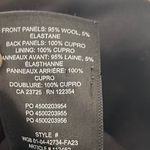 Aritzia  Babaton Black City Wool Playbook Boxy Relaxed Vest Top Minimalist Small Photo 7