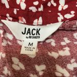 Jack by BB Dakota JACK BB Dakota Red White Key Hole Neckline Dress Photo 4