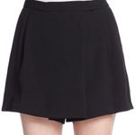 Vince High Waist Black Wrap Pleated Skort sz 10 Photo 2