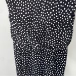 Shelby & Palmer Black White Polka Dot Twee Gamine Sleeveless V-neck Jumpsuit Romper Size XL Photo 2
