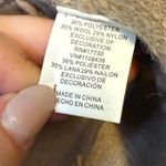 Target  Women’s Brown Beige Wool Blend Panama Fedora Hat Preppy Braid Western Photo 4