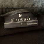 Fossa Women’s? Men’s? Sz S Gray Black Soft Shell Jacket Full Zip Coat Photo 3