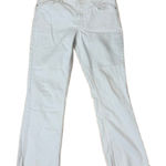 Pilcro ANTHROPOLOGIE High Rise BootCut Denim Jeans Size 31 White Photo 0