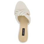 Nine West  Women's Norene Slip On Tapered Heel Dress Sandals- Size 6.5 Photo 2