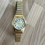 Embassy by Gruen Ladies Watch Gold Tone Dial and Stretch Bracelet Photo 1
