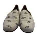 Coach  Womens Beige Slip-On Loafers With Lobster Embroidery Size 8.5B SKU 7012 Photo 4