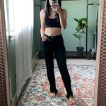 frame denim Frame Le High Straight Straight Leg Fringe Jeans Size 24 Photo 10