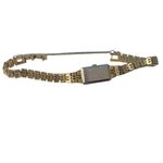 Seiko Gold Tone Watch diamond accents WORKING 1320-5029 r 9n2536 Vintage Photo 1