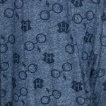 Harry Potter Pajama Set Womens Large Navy Blue Black Wizarding World 2-Piece Photo 8