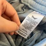 Aritzia Tna Airy Fleece Joggers Size Small Blue Photo 6