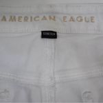 American Eagle  Stretch Womens 18 Super Hi-Rise Flare Jean in White Photo 8