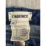 L'Agence Womens Skinny Jeans Blue Denim Zipper Ankle Size 31 Photo 1