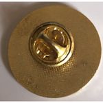 Rare Vintage 1980s Sierra Madre Girl Scouts Pin Green Angel SMGS GS Gold Tone Photo 2