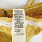 The Great The Laurel Dress Cotton Sundress Stripe Size 0 Gold Photo 13