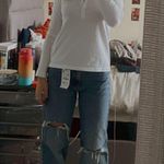 Tommy Hilfiger White Collared Top Photo 0