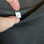 Mushroom Embroidered Sweatshirt Whimsical Size Small Oversized NWOT Black Photo 3