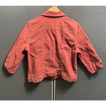 Women's Bass Jeans Jacket, L, Dusty Rose Pink Size L Photo 4