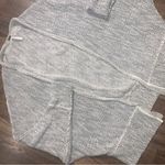 Free people cream gray motions knit cardigan sweater boho L classic spring $98 Size L Photo 5