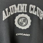 Alumni Club Chicago Crewneck Sweatshirt Vintage 90s L Gray Pullover Unisex Fit Size L Photo 12
