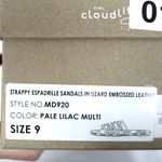 Madewell  The Kathryn Espadrille Slide Sandal in Leather Size 9 NIB Multi Photo 4