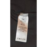 Garage Black Long Sleeve Ribbed Sharkbite Hem Sm Top–Y2K / Model Off Duty / Minimalist Photo 4