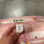 Gap  Pink and White Striped Skirt Y2K SZ8 Photo 2