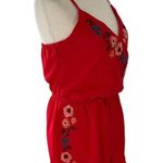 Trixxi  Clothing Company Women Size Small Romper Red 19-791 Photo 2