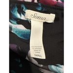Soma Black‎ Floral Dress  Small Sleeveless Blue Pink Work Office White S Photo 4