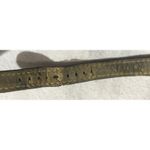 Casio Quartz Watch Women's Black Gold Tone Analog Water Resist Leather Band Photo 7