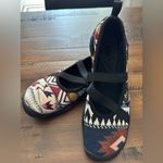 Keen  Sandals Shoes Women's Sz 7.5 Hush Knit MaryJane Patchwork Multi Black Keens Photo 3