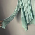 Miami  waterfall Light Green cardigan size M Photo 2