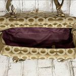 Coach  G1382-25638 Madison Op Art Sateen Madeline East/West Satchel Bag Photo 7