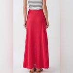 FRNCH NWT Affoue Red Knit Maxi Skirt Size Medium Photo 2