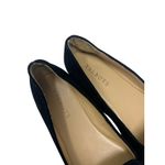 Talbots Francesca Tie Tassel Black Suede Leather Driving Loafers Flats 6.5 Photo 4