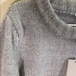 Rails  Sybil Puff Sleeve Wool Cashmere Alpaca Blend Grey Sweater SIZE: L Photo 4