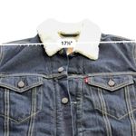 Levi's Sherpa Tricker Jacket Dark Rinse NEW Size Medium Photo 10