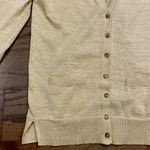 Loft  Gold Shimmer Button Cardigan - Size XS Photo 3