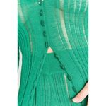 Cult Gaia Savannah Knit Pants in Vine Medium New Womens Knit Trousers Photo 11