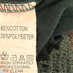 Women's Green Round‎ Neck Relaxed Fit Sleeveless Tunic Lace Trim Small | GUC Photo 5