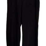 Nation Ltd  Black Straight leg sweatpants‎ women's size medium Athleisure casual Photo 0
