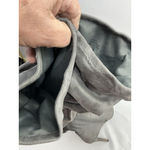 Forever 21 Womans Otk Boots 6 Gray Pointed Toe 1/4 Zip Slouched Heel Photo 5