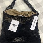 Princess Polly  Top Crop Black Photo 0