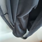 Wild Fable  Dress Black Mesh Bodycon Pink Bow Off Shoulder Coquette Photo 8