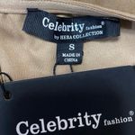 Hera Collection NEW Brown Sleeveless Strapless Bandeau Bustier Corset Crop Top S Photo 2