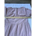 Madewell Linen Blend Lorelei Mini Dress Pale Pink Size S Photo 12