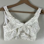 Altar'd State Altar’d State White Lace Bralette Photo 1
