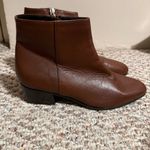 Aquatalia  Fuoco Leather Ankle Boot Bootie in Brown- Size 9.5M Photo 2