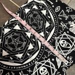 KILLSTAR  Occult Graphic Printed Leggings Black White XL Goth Steampunk Emo Photo 8