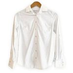 Peter Millar  | Women's Large | Dotted Roll Tab Long Sleeve Button Up Dress Shirt Photo 5