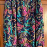 Vintage Kara & Co Amazing Multicolor Stretched Skirt/ 2 Side Pockets Multiple Size 14 Photo 1